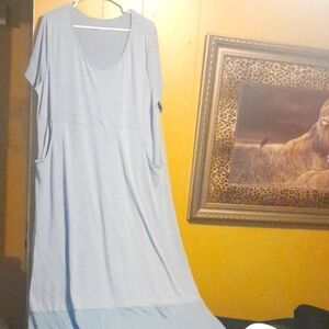 Women's Blue Casual Top